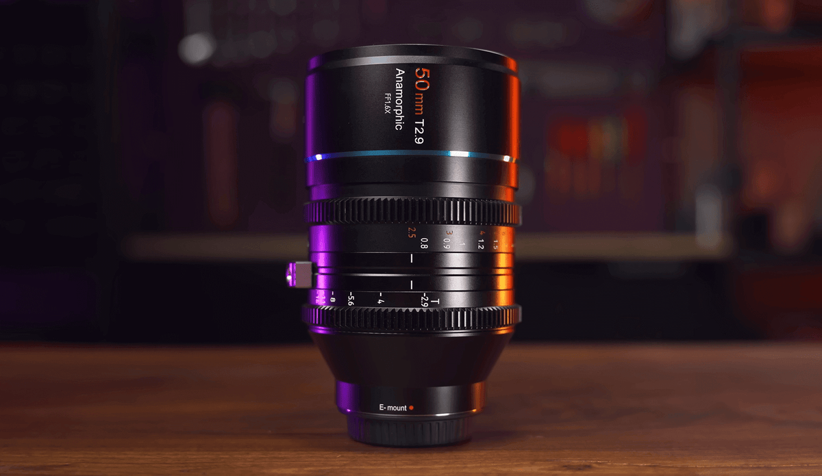 フルフレームアナモルフィック！SIRUI 50mm T2.9 1.6x レンズレビュー