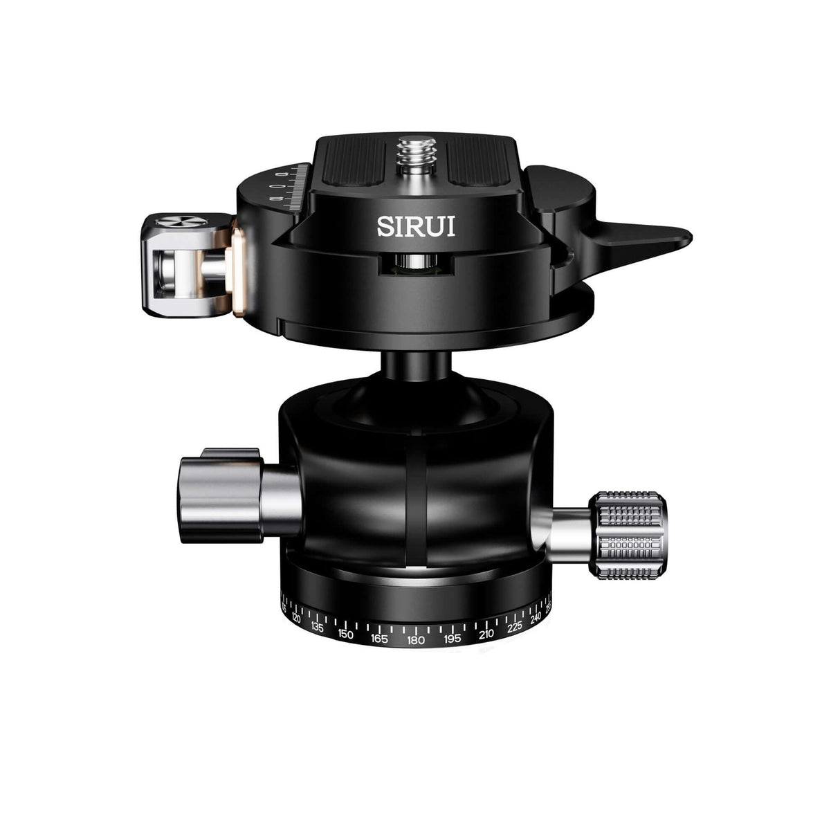 SIRUI GH30 Low Profile Tripod Head with Arca Type Quick Release Plate 3