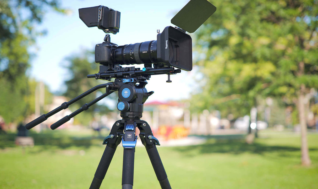 SIRUI SVT75 One-Step Height Adjustment Video Tripod