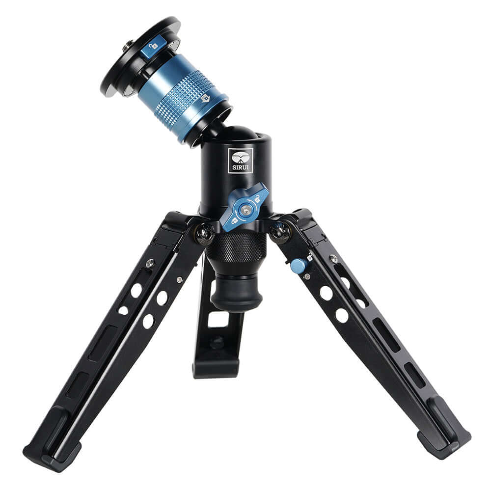 P-424FL/FS 4 Sections Carbon Fiber Monopod+ VA-5X Fluid Head 10