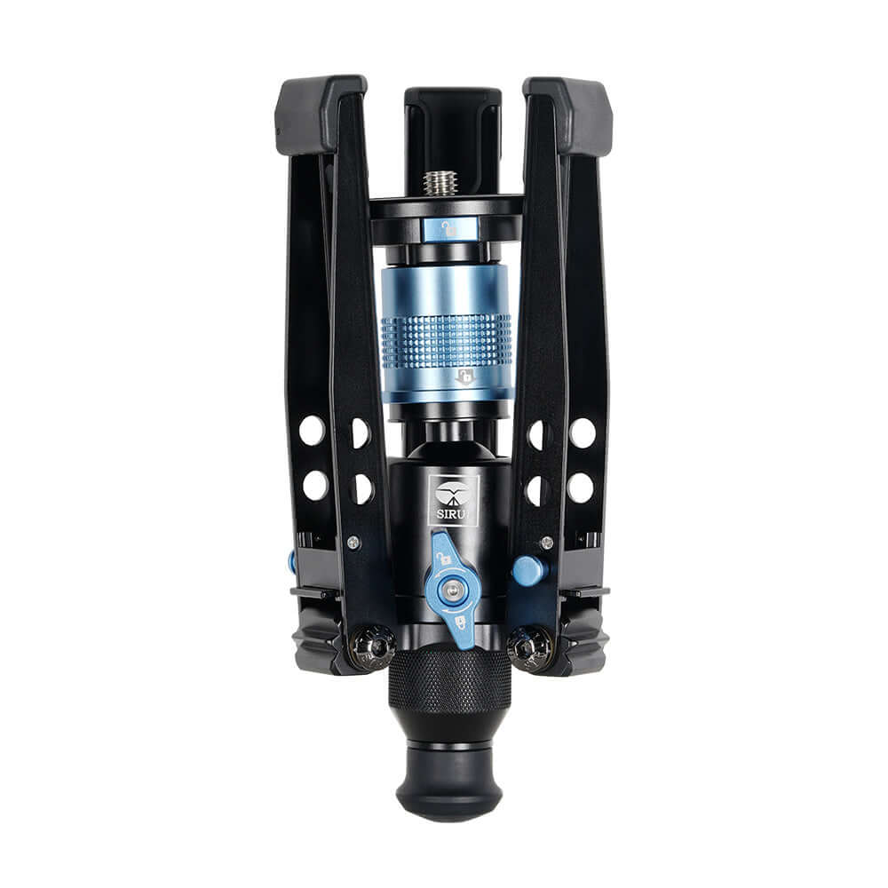 P-424FL/FS 4 Sections Carbon Fiber Monopod+ VA-5X Fluid Head 12