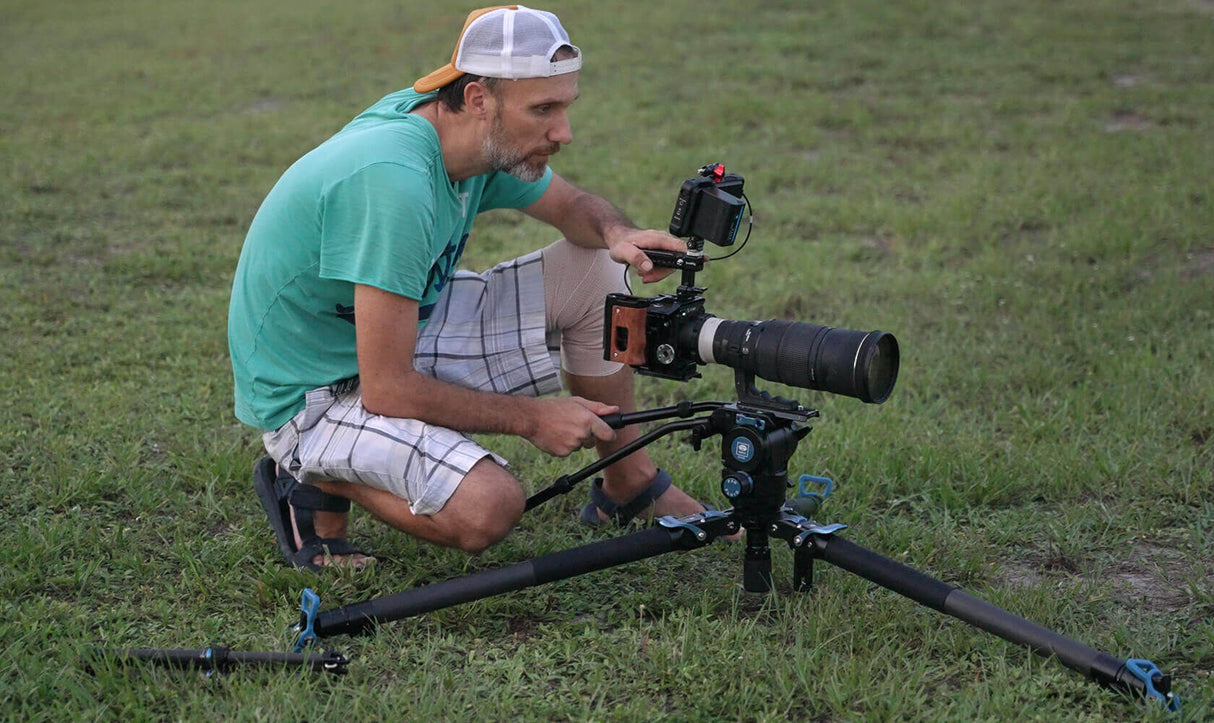 SIRUI SVT75 One-Step Height Adjustment Video Tripod