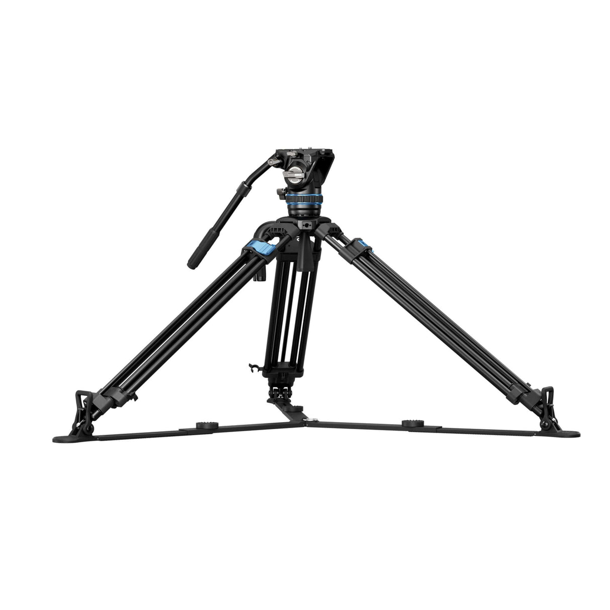 SIRUI SQ75 Carbon Fiber Video Tripod with S5 Hydraulic Fluid Head 2