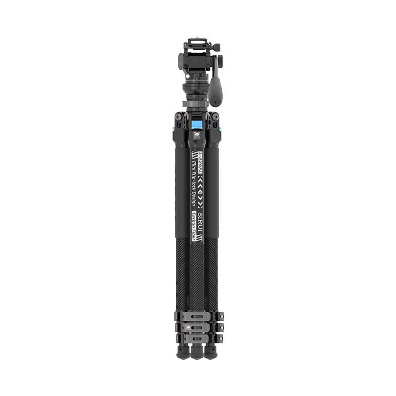 SIRUI L-Series One-hand Control Mini Flip Lock Carbon Fiber Tripod Kit 1