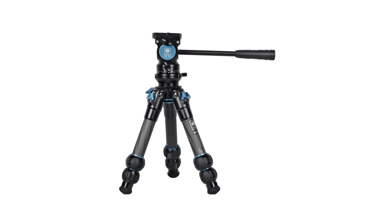 SIRUI Steel Series Lightweight Video Tripods Kit AM-223L+AT-10 1
