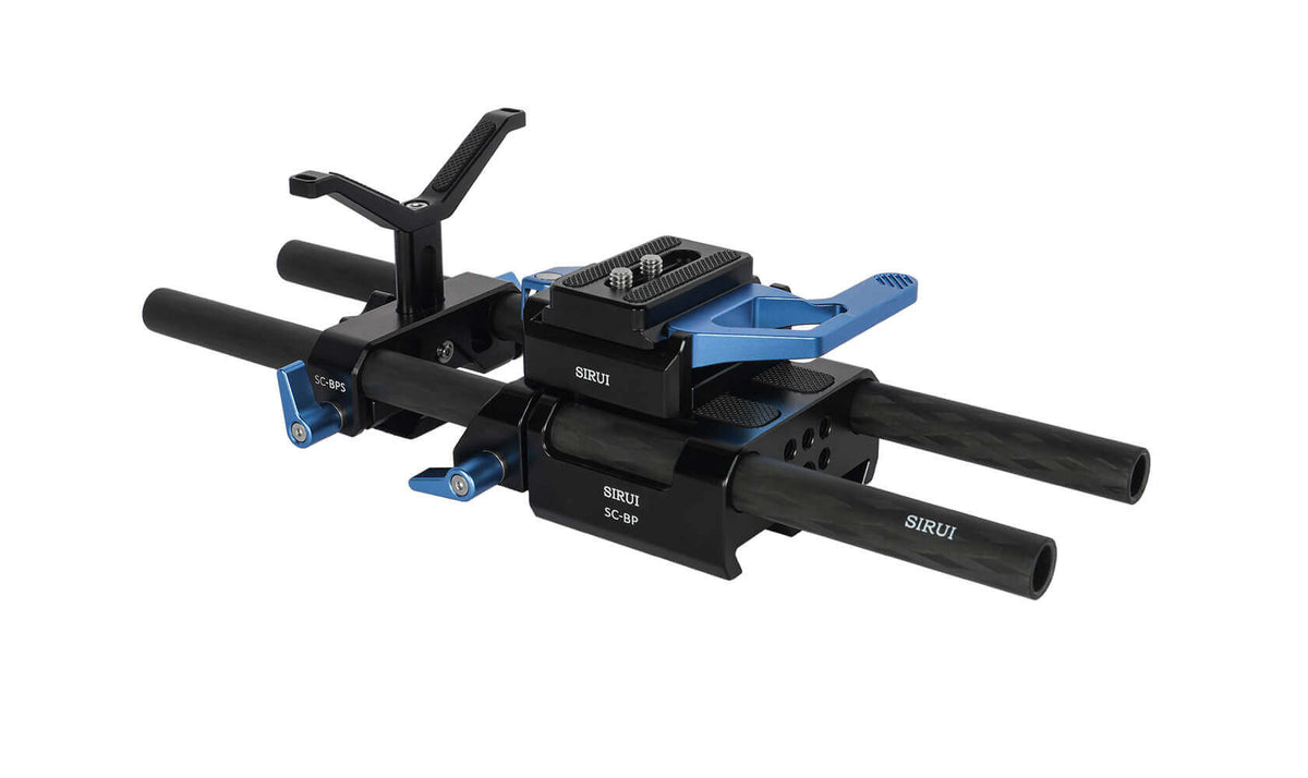 Kit Piastre Base SIRUI Per Fotocamera - Con Aste Carbonio E Sgancio Rapido, Per Video - Foto 3
