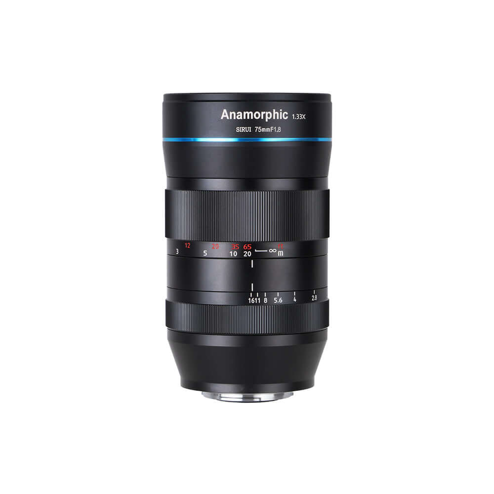 Aubaine : SIRUI 75mm F1.8 1.33X APS-C | Anamorphic Lens chez SIRUI