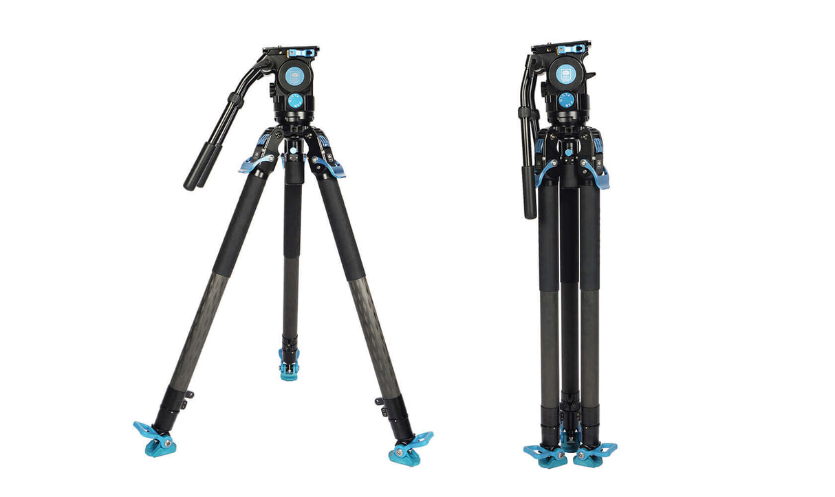 SIRUI SVT75 One-Step Height Adjustment Video Tripod