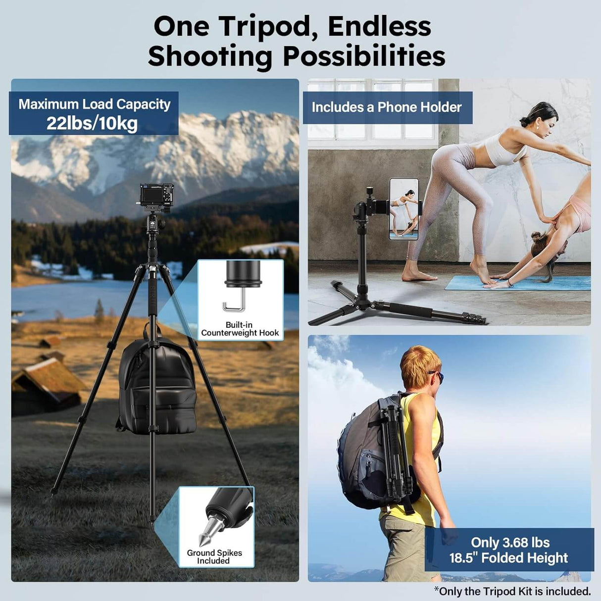 SIRUI Camera Tripod & Monopod Stand APT-02 2