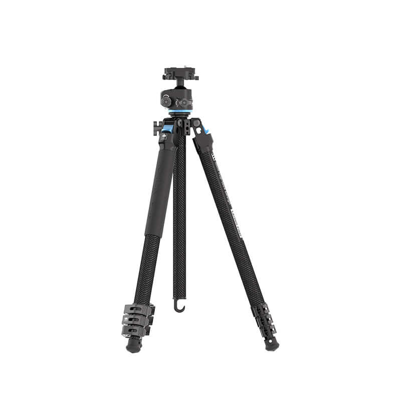 SIRUI L-Series One-hand Control Mini Flip Lock Carbon Fiber Tripod Kit 8