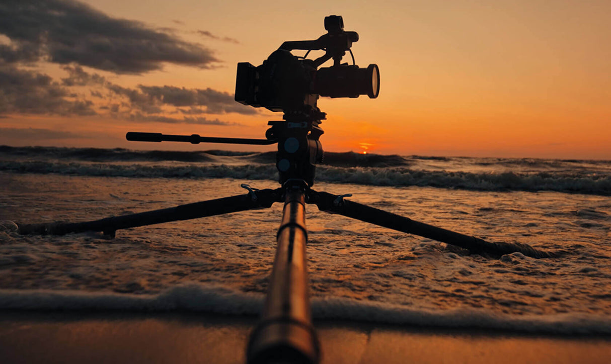 SIRUI SVT75 One-Step Height Adjustment Video Tripod