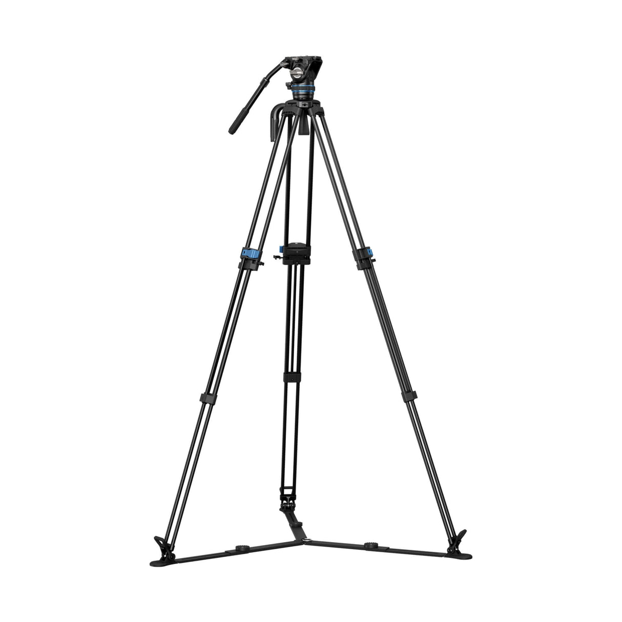 SIRUI SQ75 Carbon Fiber Video Tripod with S5 Hydraulic Fluid Head 4