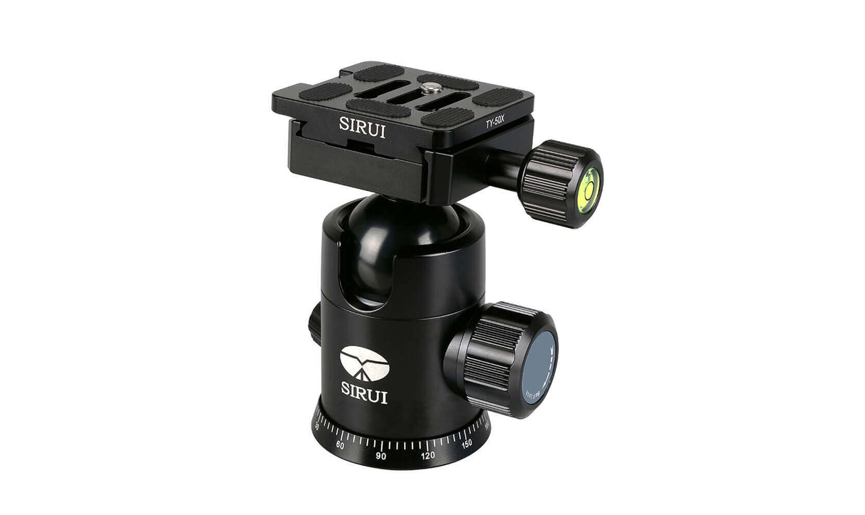 SIRUI AM-02G Ball Head with Quick Release Plate Safety Lock System 2