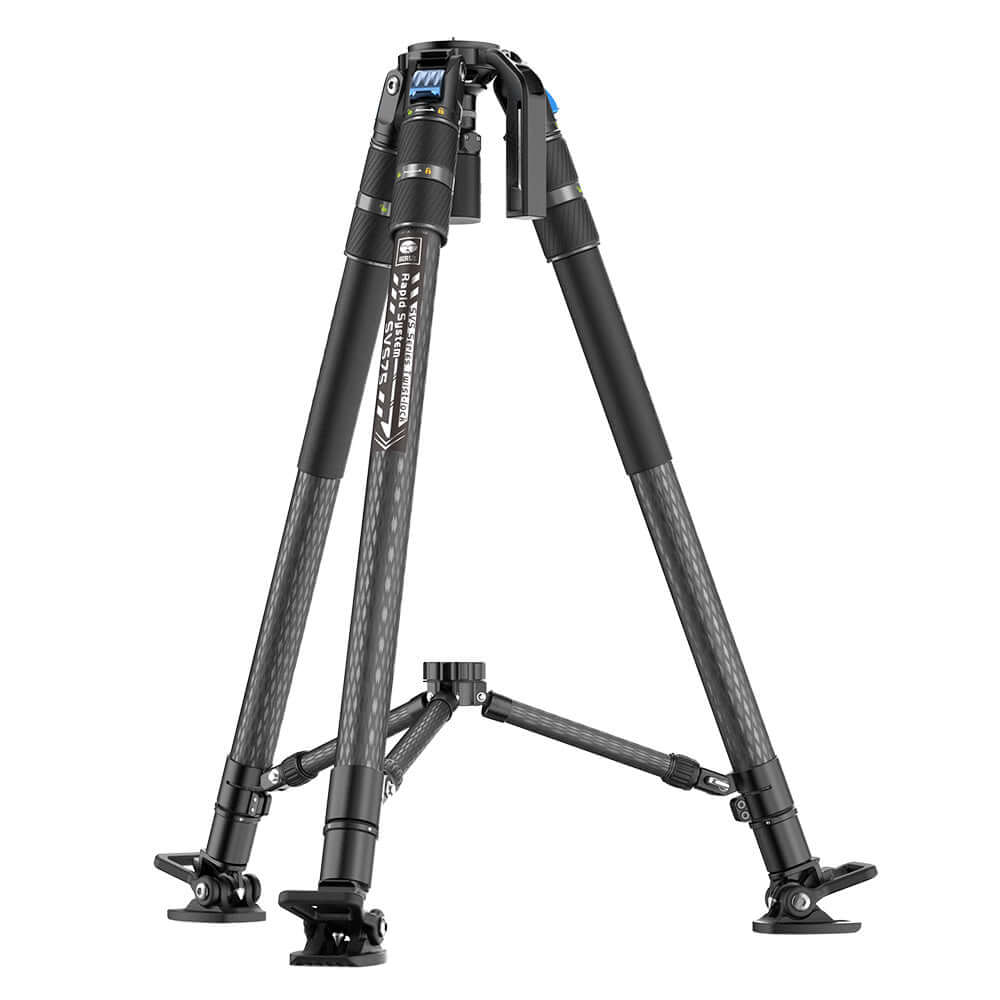 SIRUI SVS75 Rapid System One-Step Height Adjustment Video Tripod 5