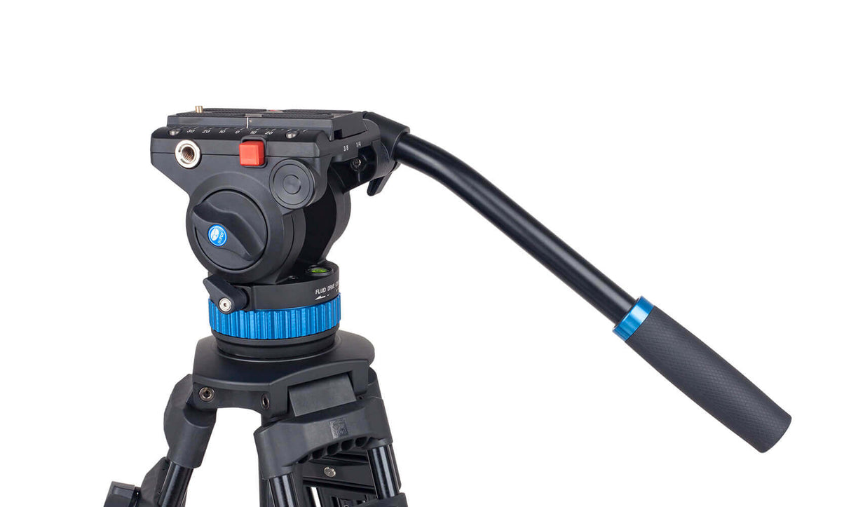 SIRUI AM-15S Aluminum Video Tripod with 360 Degree Fluid Head 5