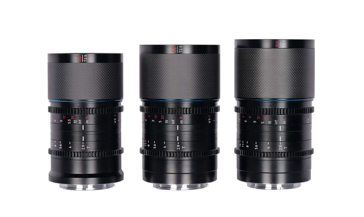 SIRUI Saturn 35/50/75mm Full-frame Carbon Fiber Anamorphic Lens 17