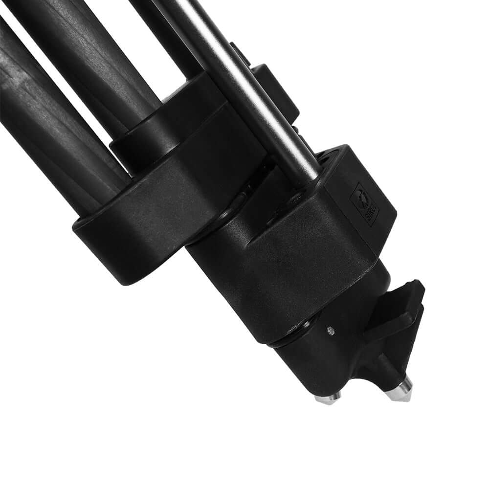 SQ75 Rapid System Heavy Duty Carbon Fiber Video Tripod Kit With VHS-10 Professional Fluid Head 9