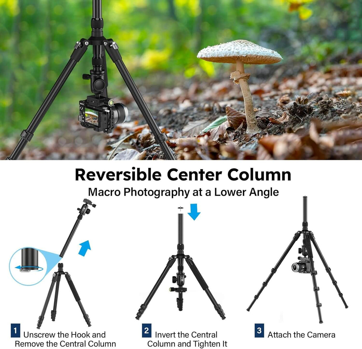 SIRUI Camera Tripod & Monopod Stand APT-02 4