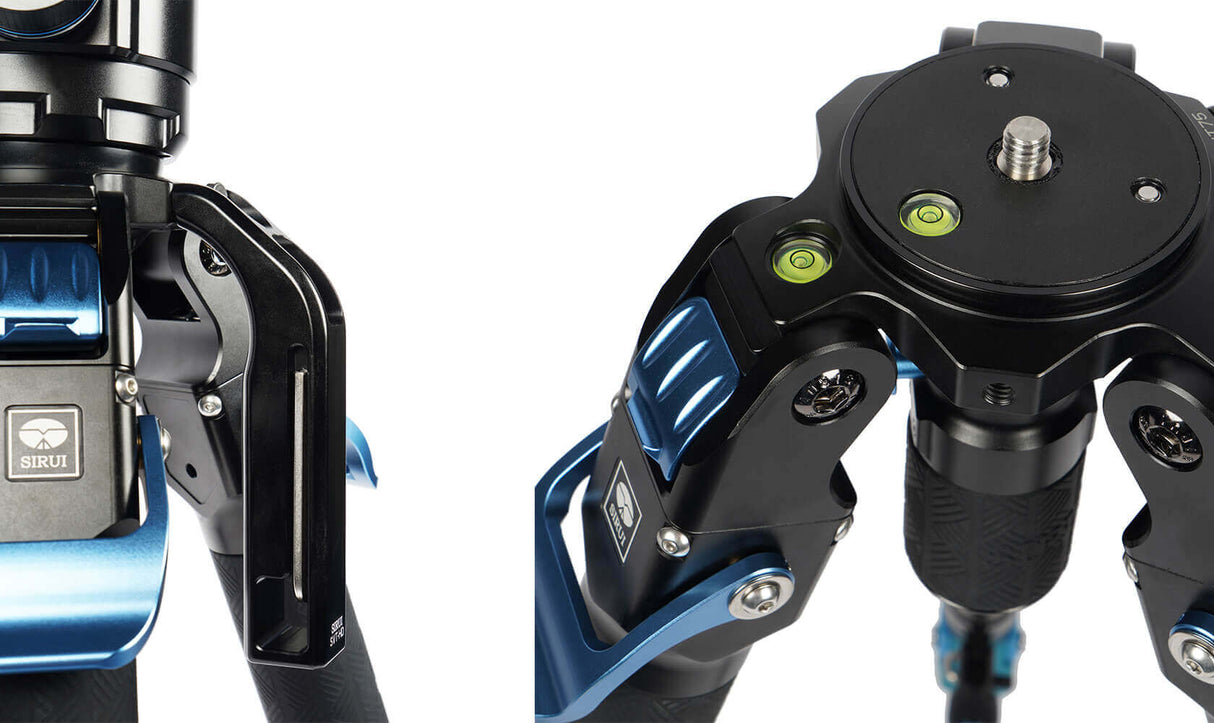 SIRUI SVT75 One-Step Height Adjustment Video Tripod