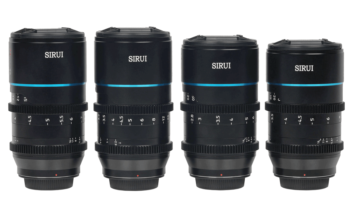 SIRUI MARS 1.33x Anamorphic Lens Set for Micro 4/3 1