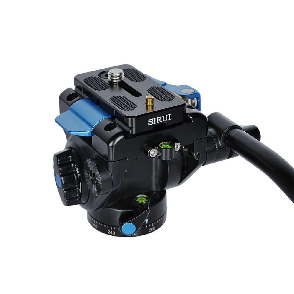 SIRUI VA-5X Fluid Video Head with Quick Release Plate 1