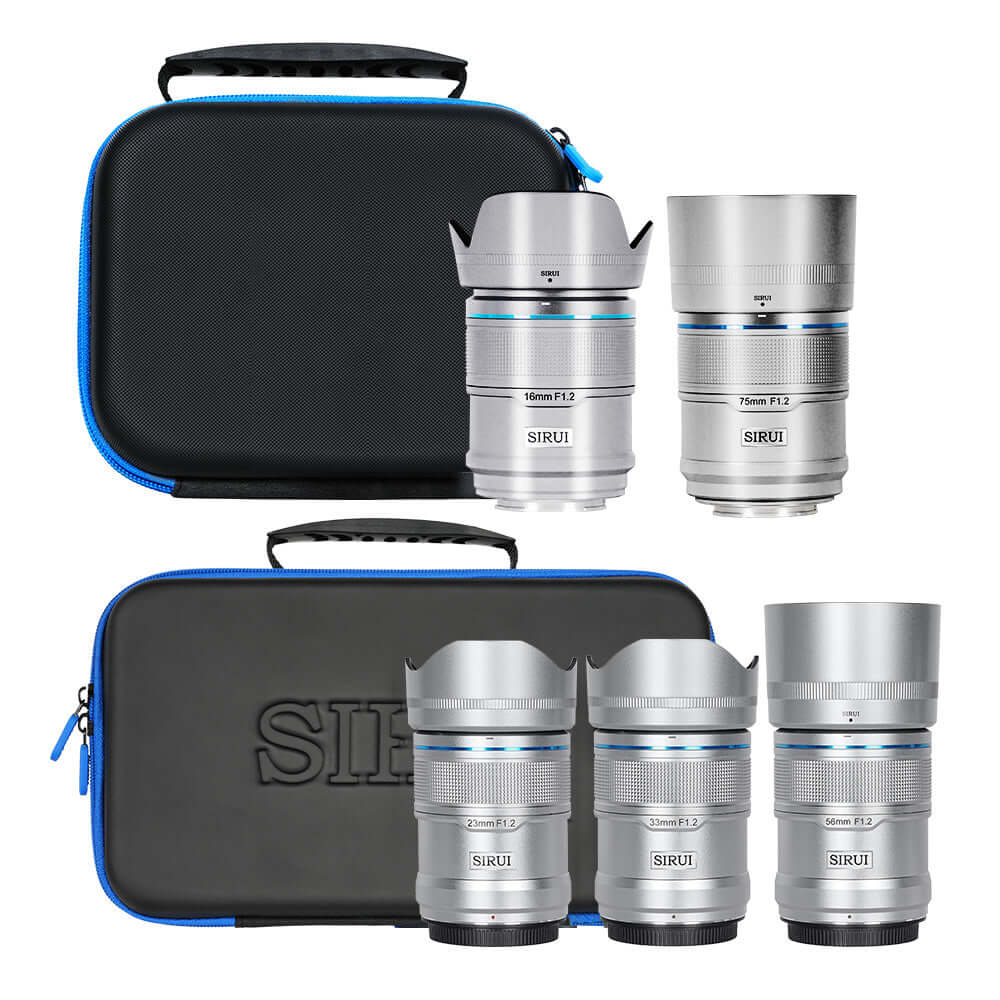 SIRUI Sniper Series 16/23/33/56/75mm F1.2 APS-C Frame Autofocus Lens 28