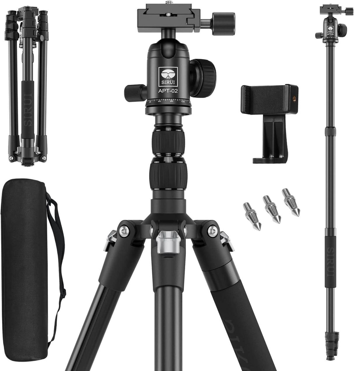 SIRUI Camera Tripod & Monopod Stand APT-02 1