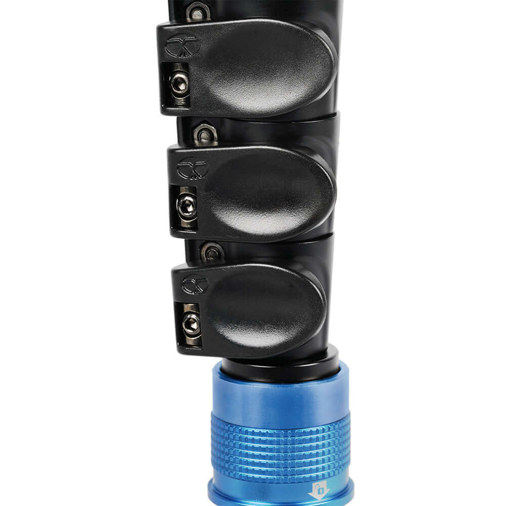 P-424FL/FS 4 Sections Carbon Fiber Monopod+ VA-5X Fluid Head 5