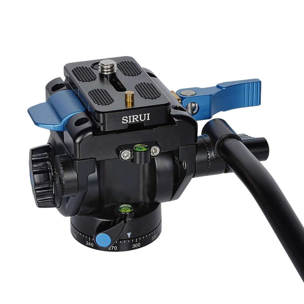 SIRUI VA-5X Fluid Video Head with Quick Release Plate 3