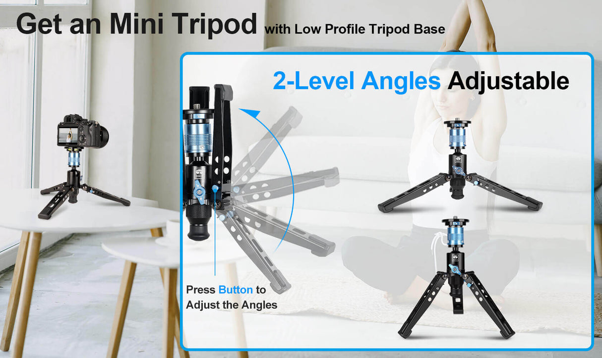 SIRUI P-325FL/FS 5 Section Carbon Fiber Monopod 10