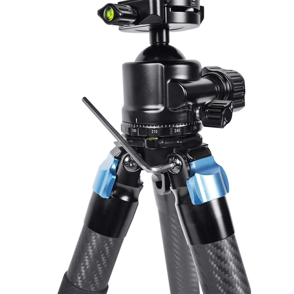 SIRUI AM-324 Professional Camera Tripod with AM-40 Low Gravity Ball Head 6