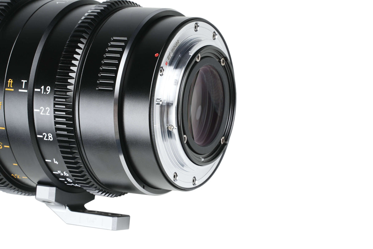 SIRUI 1.5x T1.9 IronStar Series Anamorphic Full Frame Cine Lens close-up view highlighting design and features