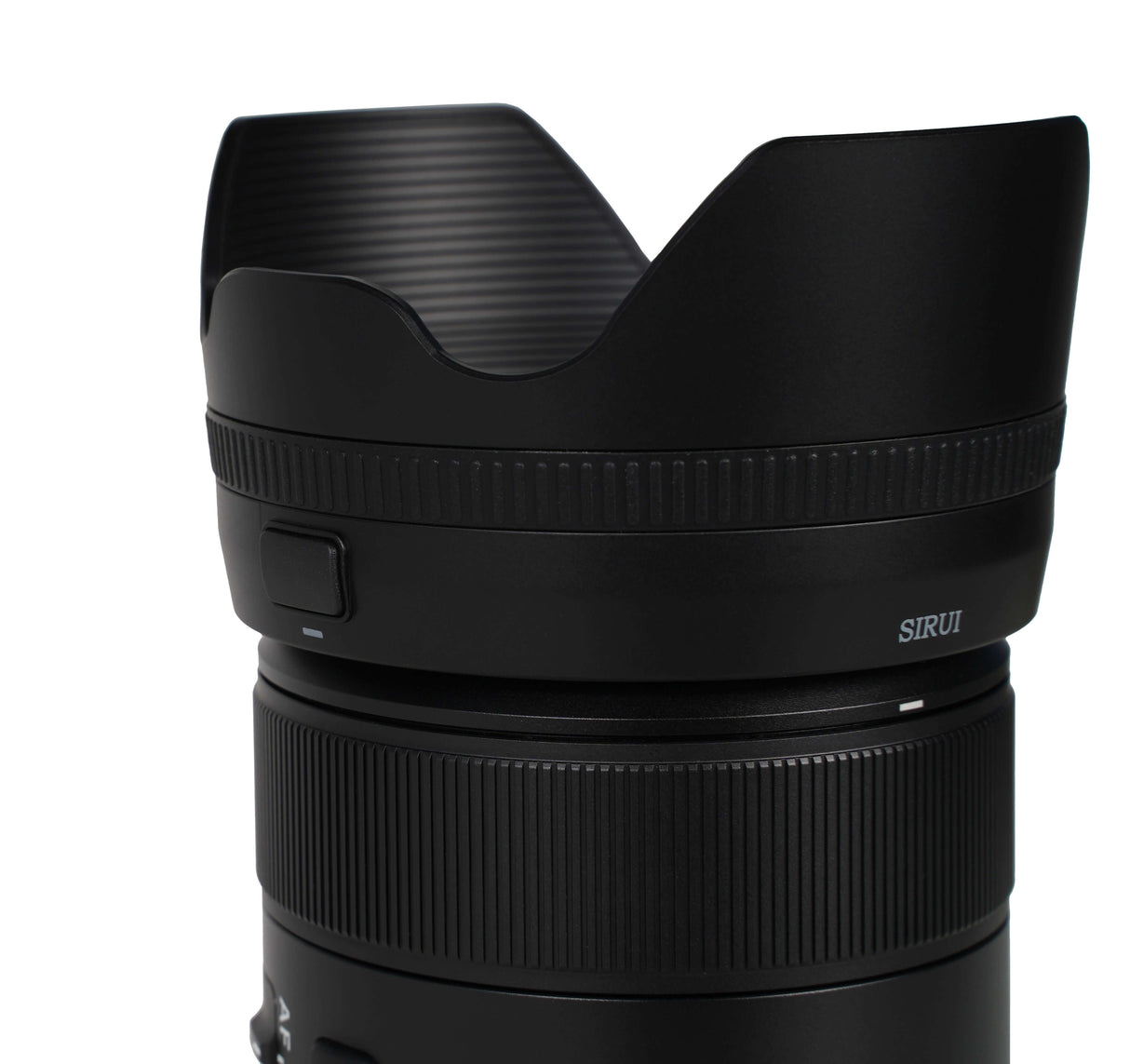 SIRUI AURORA Series 35mm F1.4 Full-frame Autofocus Lens with hood detail