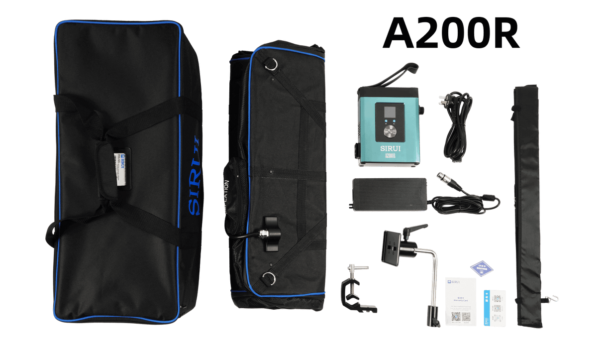 SIRUI A200B/A200R Bi-Color/RGB Automatic Inflatable Photography Light with Grid 14