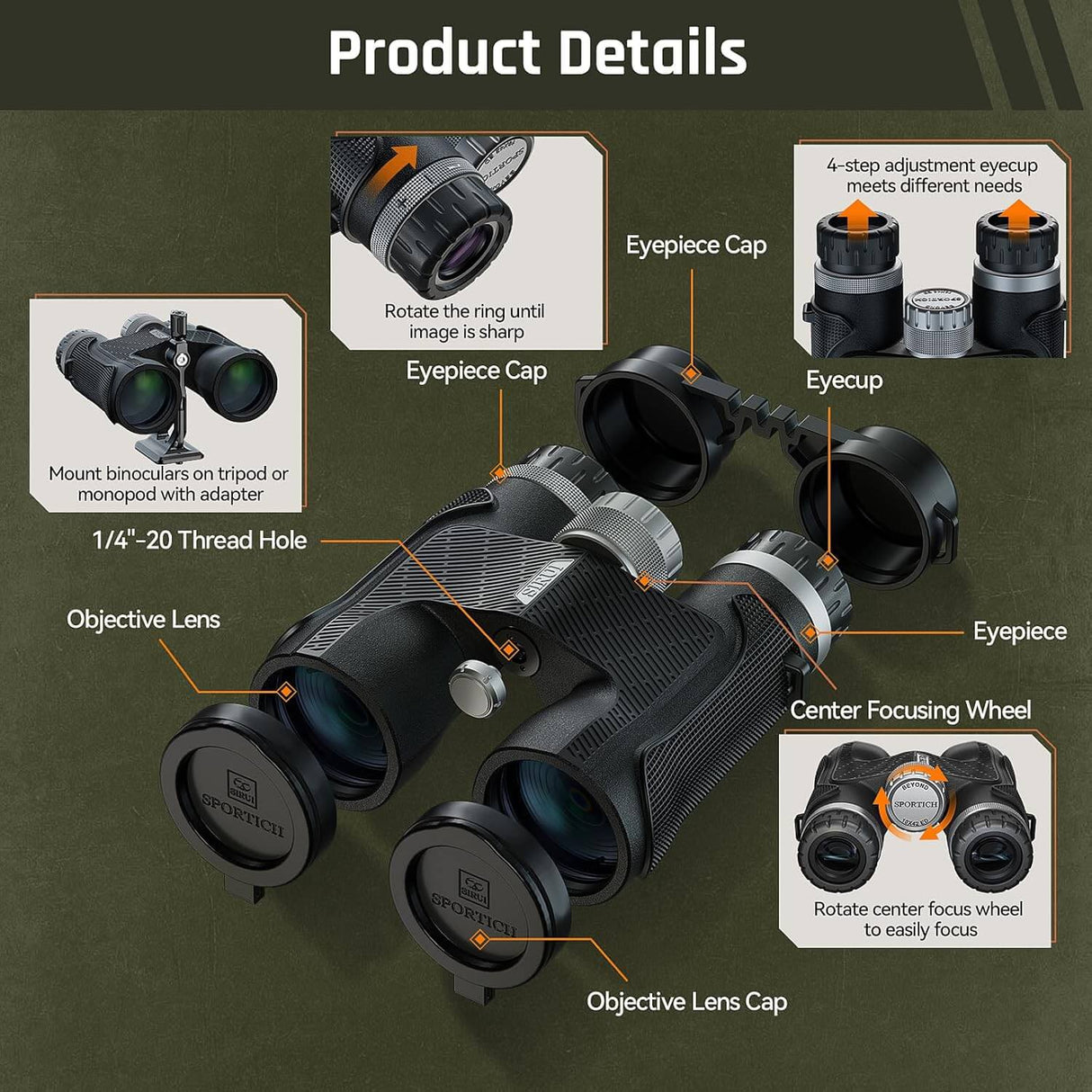 SIRUI Beyond B1042A Binoculars For Observation 7