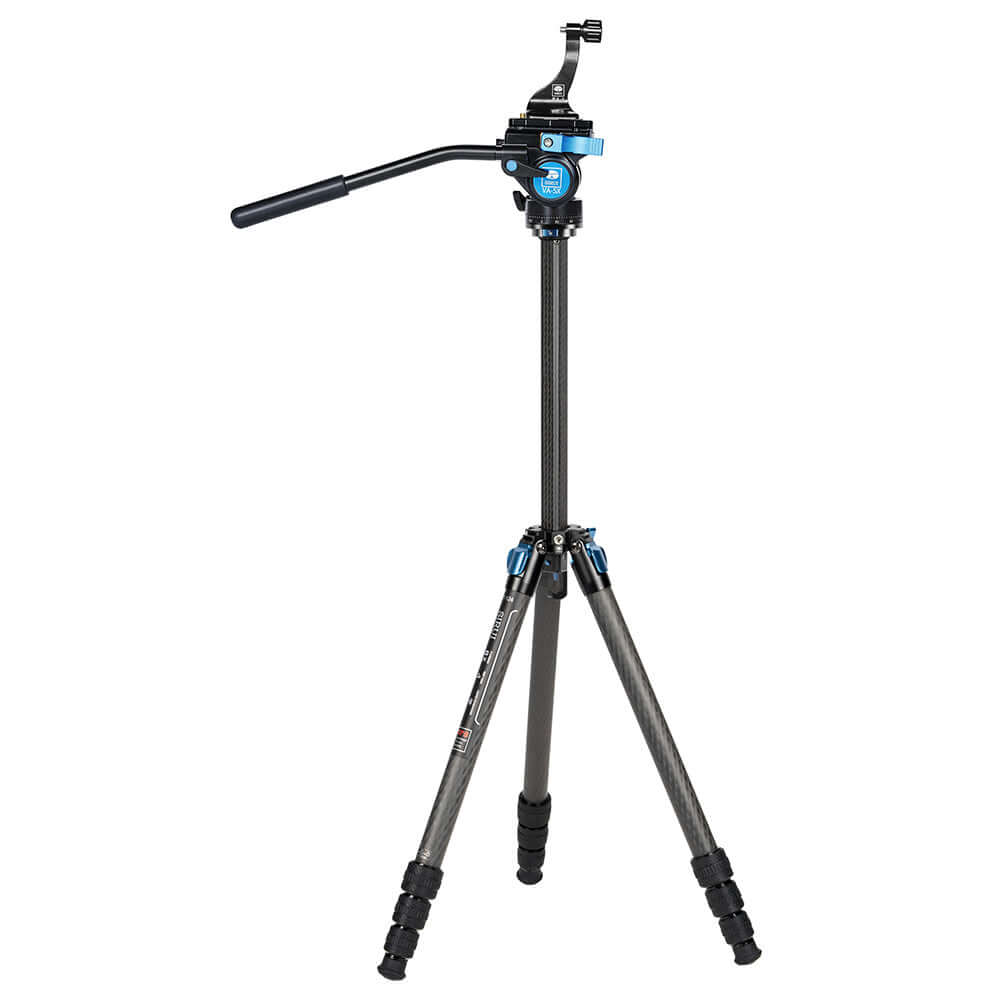 SIRUI ST-124+VA-5X Waterproof Carbon Fiber Tripod Kit With Binocular Tripod Adapter 1