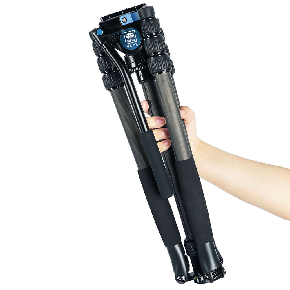 SIRUI T-024SK Carbon Fiber Tripod with VA-5X Compact Fluid Video Head (Only US) 1