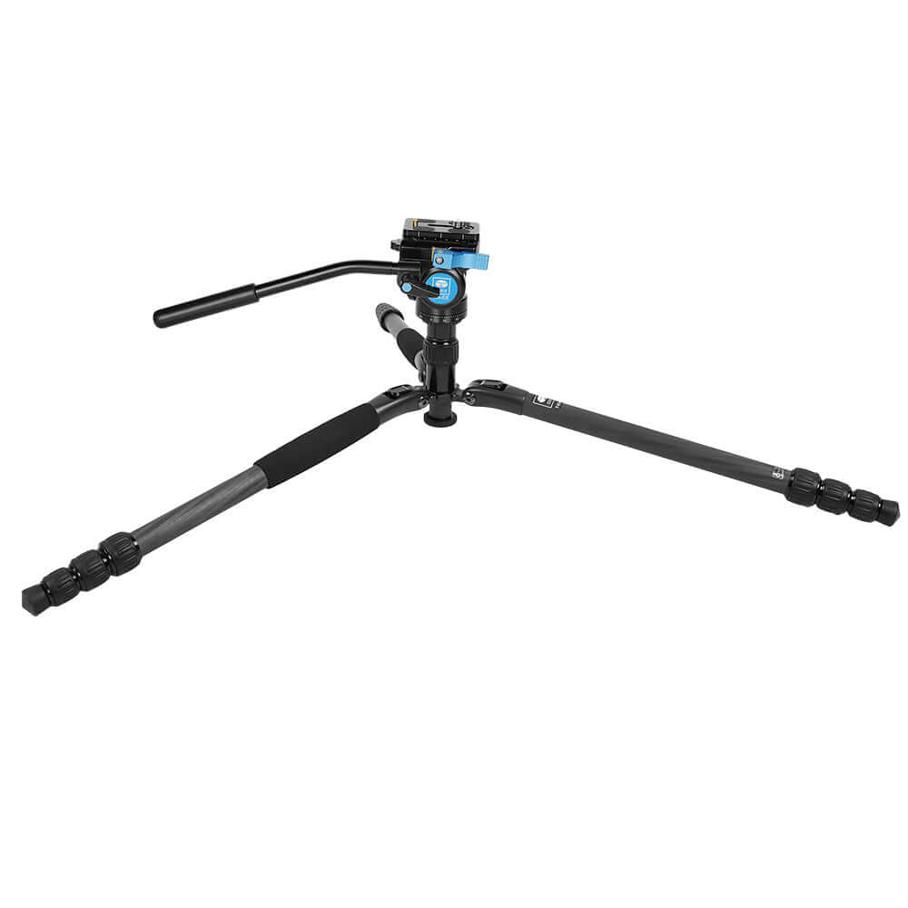 SIRUI T-024SK Carbon Fiber Tripod with VA-5X Compact Fluid Video Head (Only US) 9