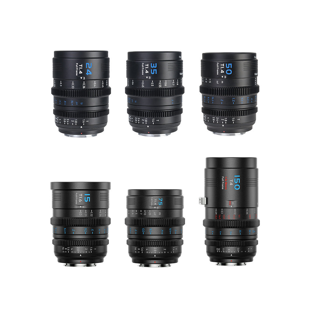 SIRUI Vision Prime 15/75/150mm T1.4 Full-Frame Cine Lens