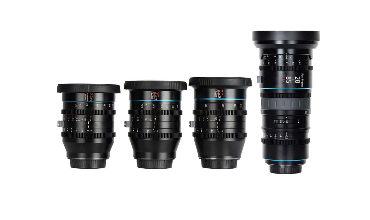 SIRUI Jupiter Full-frame Macro Cine Lenses T2 24mm/35mm/50mm 5