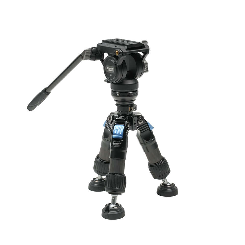 SIRUI SVS60 Rapid System One-Step Height Adjustment Video Tripod Kit 3