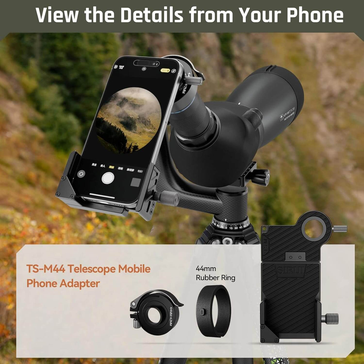 SIRUI Beyond S6080A Spotting Scopes For Hunting & Observation 07