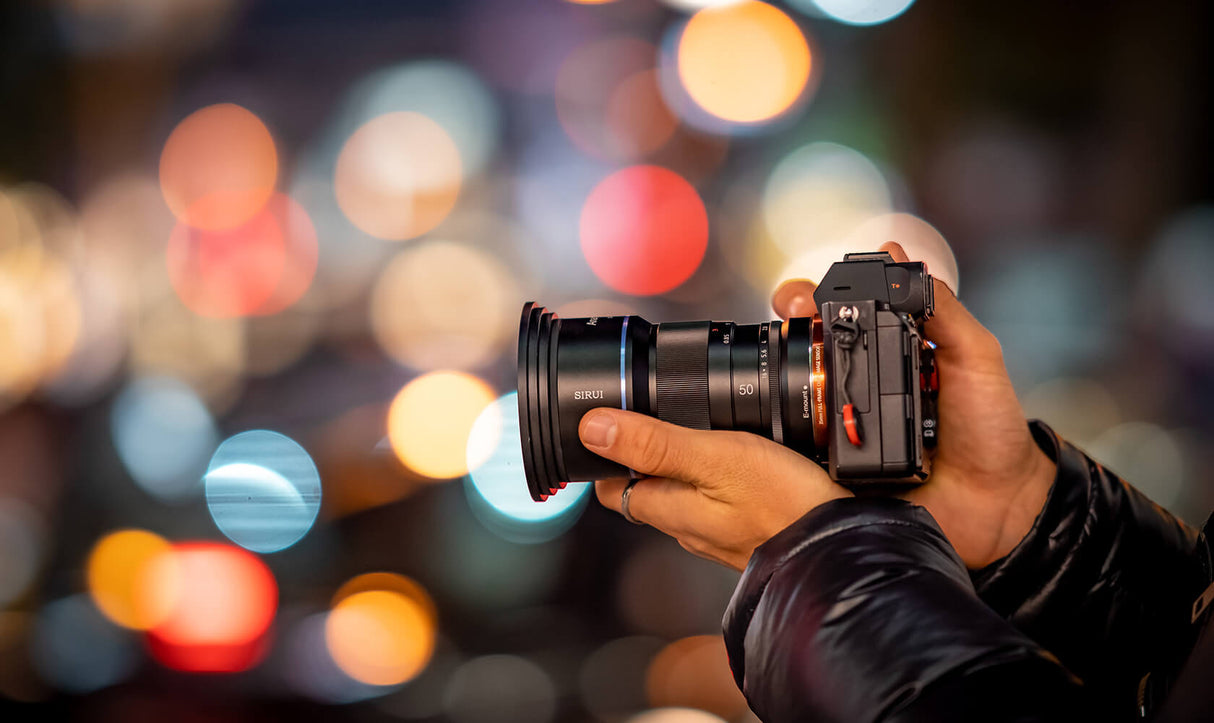 B Ware SIRUI 50mm F1.8 1.33x APS-C Anamorphic Lens