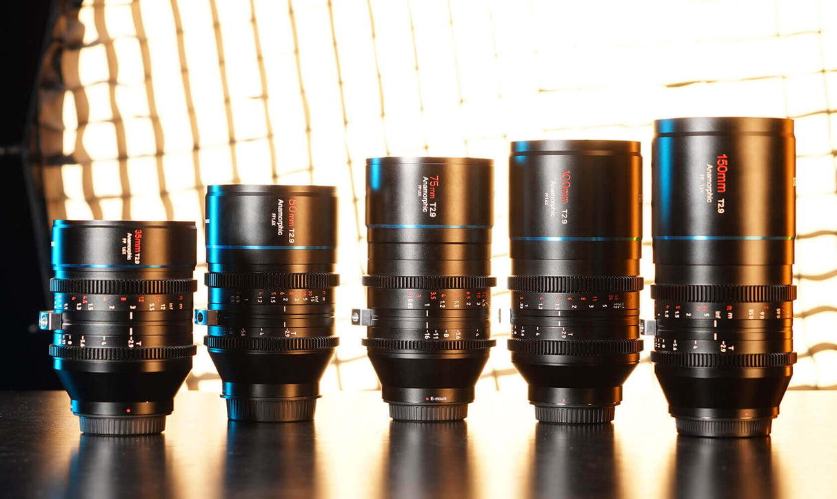 SIRUI Venus 150mm T2.9 1.6x Full-Frame Anamorphic Lens 12
