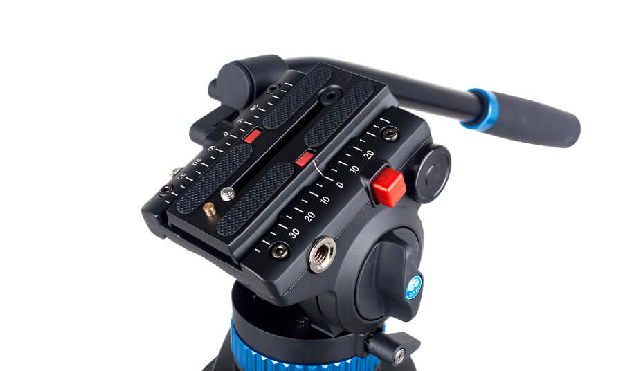 SIRUI SH25 Aluminum Video Tripod with Fluid Head 2
