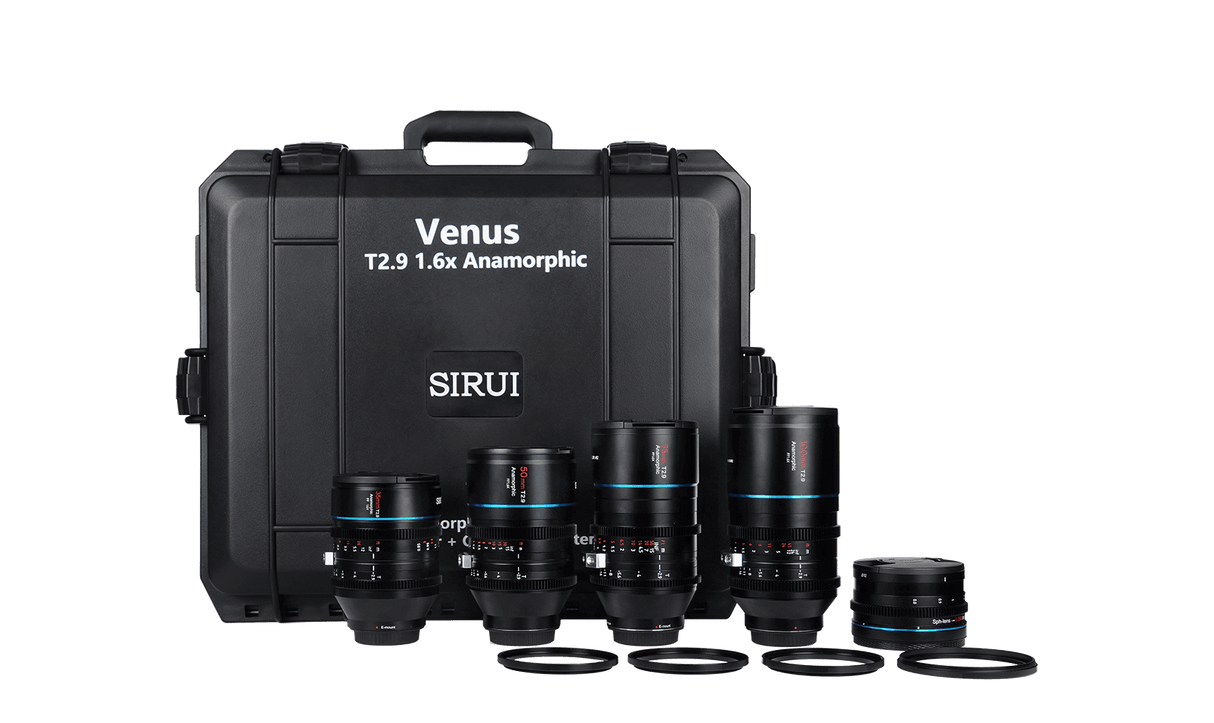 SIRUI Venus 35mm /100mm 1.6x Full-Frame Anamorphic Lenses 12
