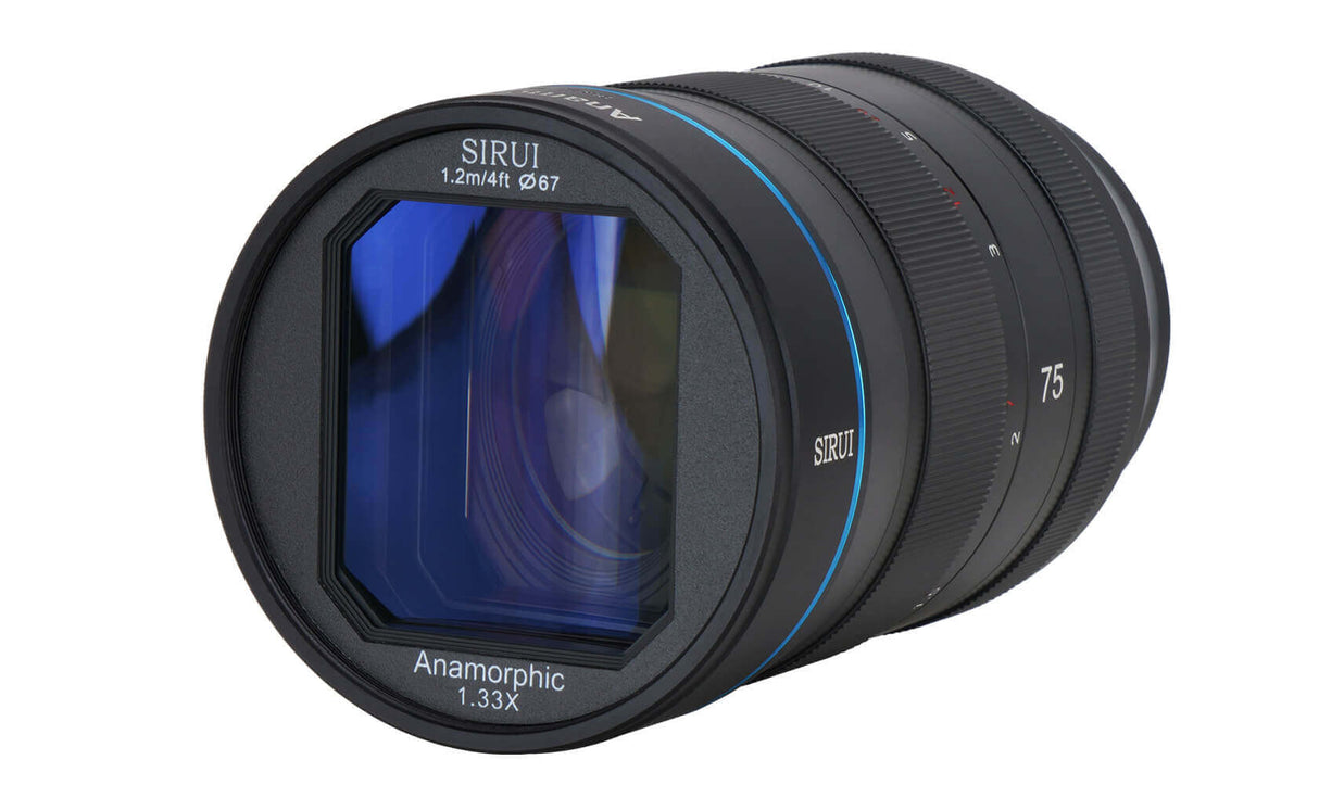 SIRUI 75mm F1.8 1.33X APS-C Anamorphic Lens 1