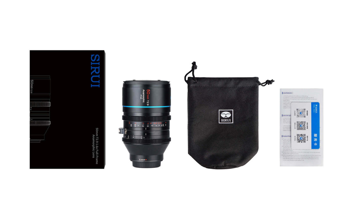 SIRUI Venus 50mm T2.9 1.6x Full-Frame Anamorphic Lens 5