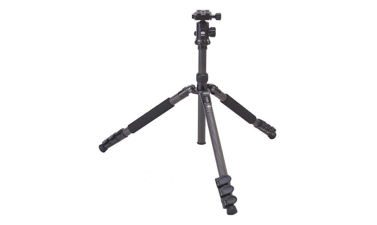 SIRUI ET1204 Carbon Fiber Tripod Kit with E-10 Ball Head 1