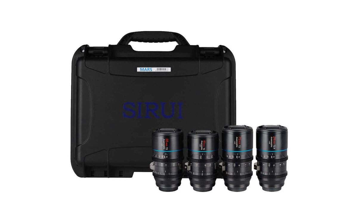 SIRUI MARS 1.33x Anamorphic Lens Set for Micro 4/3 2